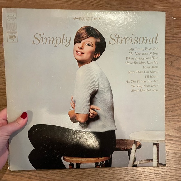 Barbra Streisand Simply Streisand vintage vinyl record